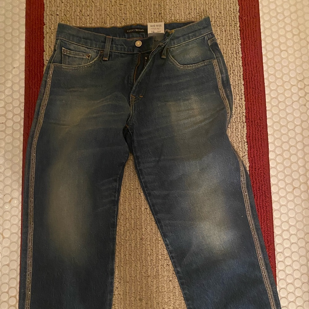Lucky brand sparkle jeans 6/28